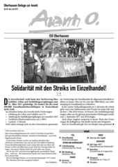 Oberhausener Beilage zur Avanti, Juni/Juli 2017. Oberhausener Beilage zur Avanti, Juni/Juli 2017.