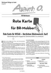 Oberhausener Beilage zur Avanti, April 2017. Oberhausener Beilage zur Avanti, April 2017.