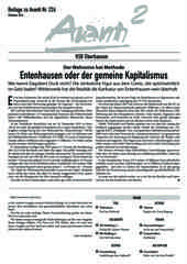 Oberhausener Beilage zur Avanti 226, Oktober 2014 Oberhausener Beilage zur Avanti 226, Oktober 2014