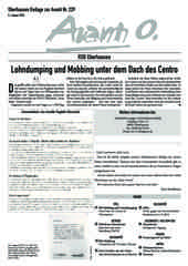 Oberhausener Beilage zur Avanti 229 Januar 2015 Oberhausener Beilage zur Avanti 229 Januar 2015