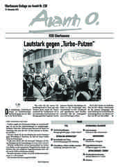 Oberhausener Beilage zur Avanti 238, November 2015 Oberhausener Beilage zur Avanti 238, November 2015