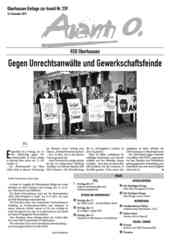 Oberhausener Beilage zur Avanti 239, Dezember 2015 Oberhausener Beilage zur Avanti 239, Dezember 2015