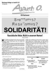 Oberhausener Beilage zur Avanti 241, Februar 2016 Oberhausener Beilage zur Avanti 241, Februar 2016
