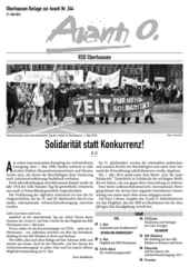 Oberhausener Beilage zur Avanti 244, Mai 2016 Oberhausener Beilage zur Avanti 244, Mai 2016