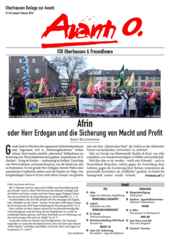 Oberhausener Beilage zur Avanti, Januar/Februar 2018. Oberhausener Beilage zur Avanti, Januar/Februar 2018.